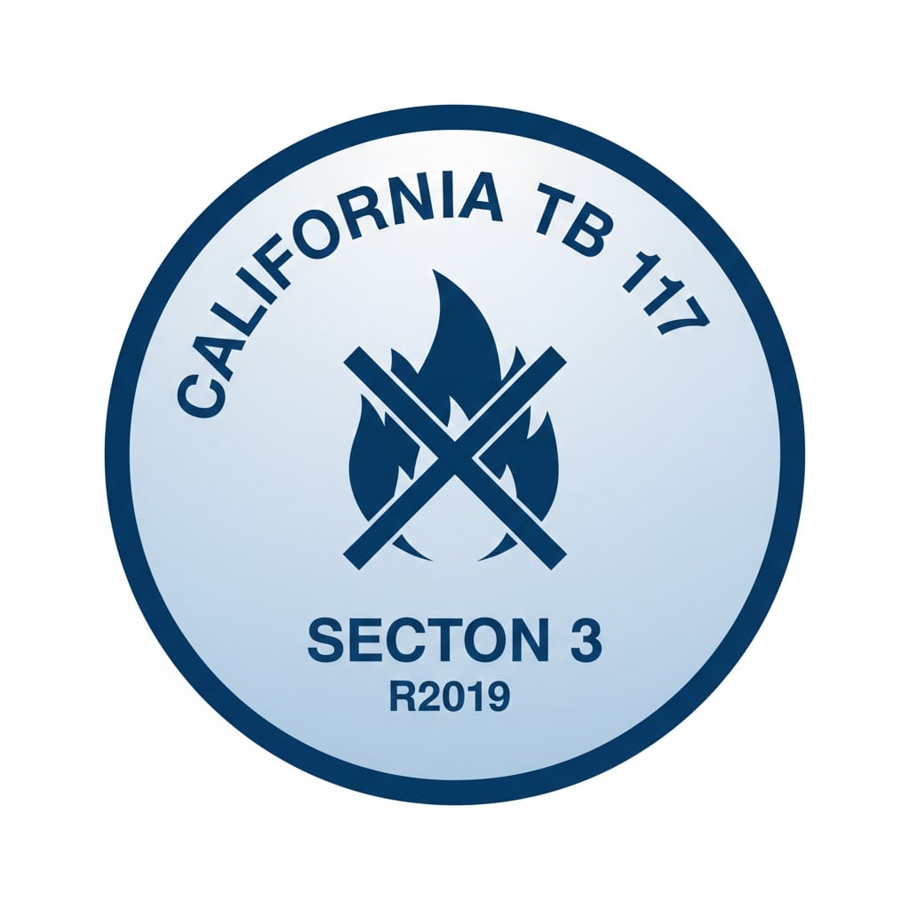 Acoufortex Acoustic foam flame retardant report